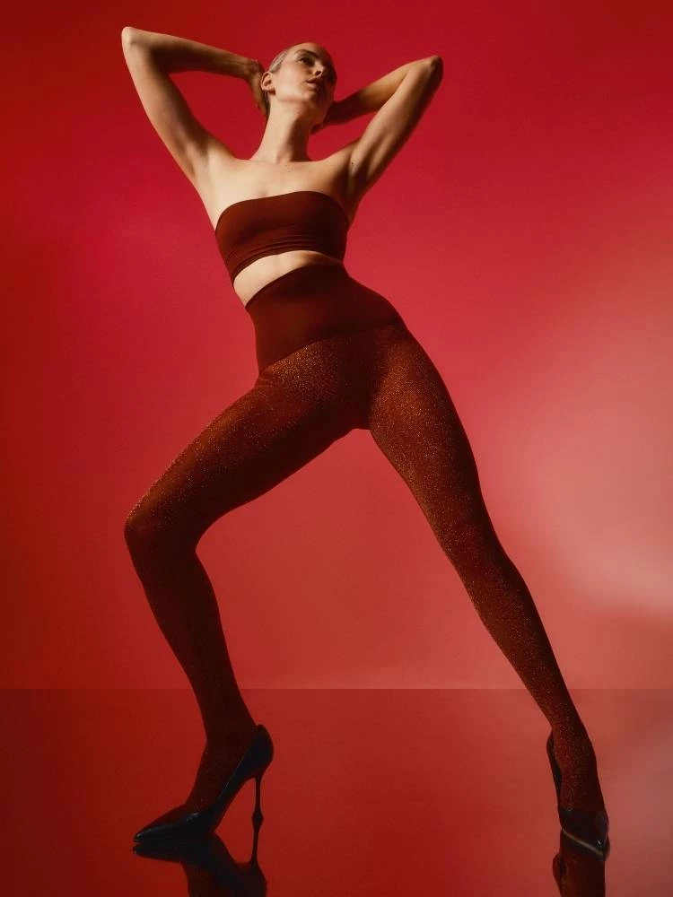 The Tight Spot Heist The Shimmer Glittery Tights